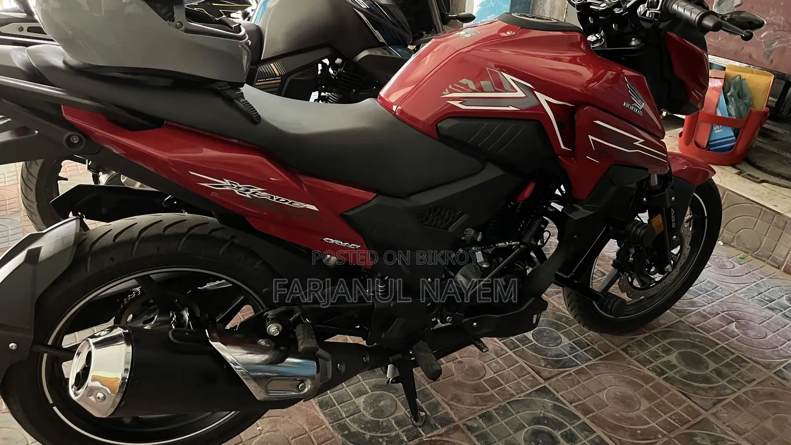 Honda X-Blade 160 2025 Red
