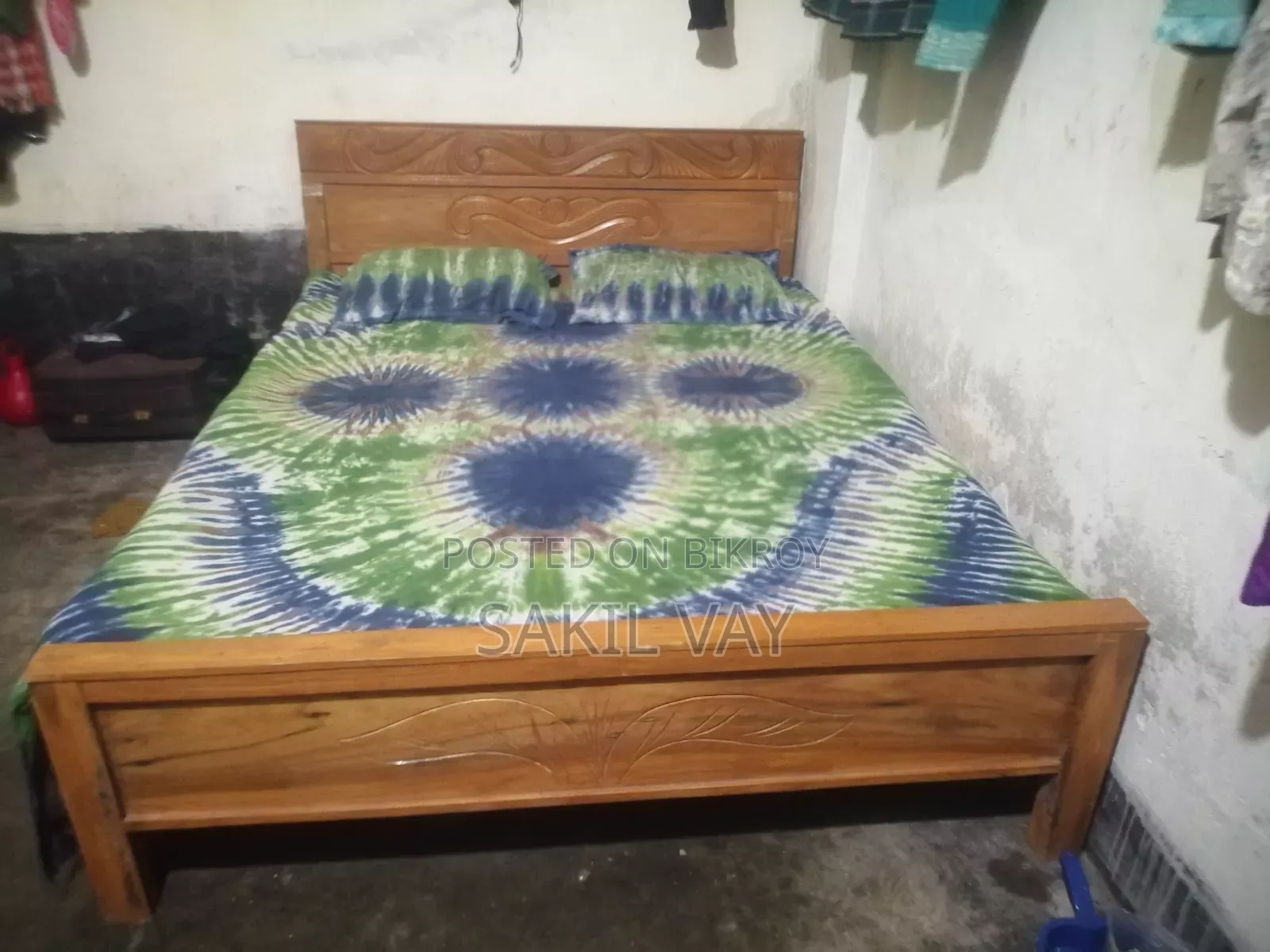 কড়াই কাঠের খাট