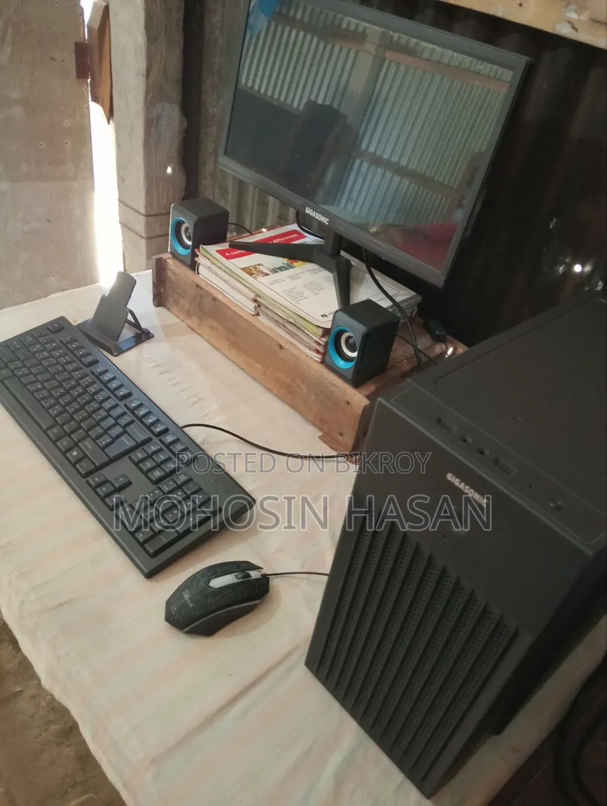 Desktop Computer MSI 16GB AMD Ryzen 5 SSD 500GB