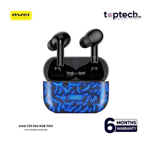 Awei T29 Pro Bluetooth RGB Gaming TWS