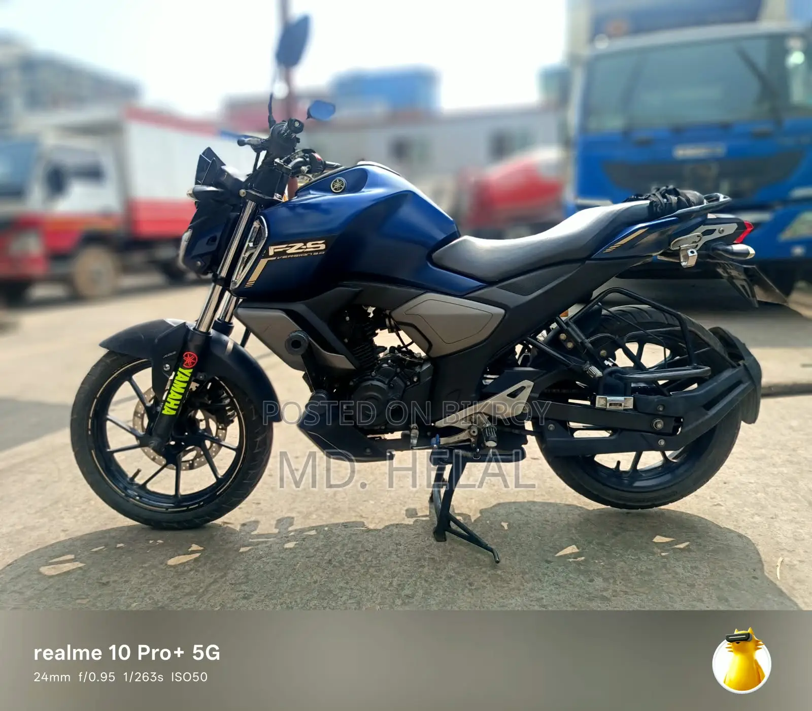 Yamaha FZS V3 2019 Blue