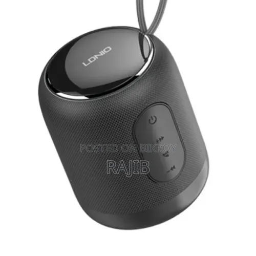 Lodno Bluetooth Speaker BTS12 – Black Color