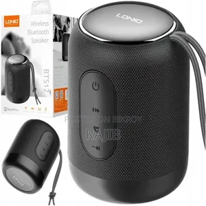 Lodno Bluetooth Speaker BTS12 – Black Color