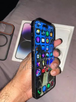 অ্যাপল আইফোন ১৪ প্রো ম্যাক্স ২৫৬ জিবি ব্ল্যাক