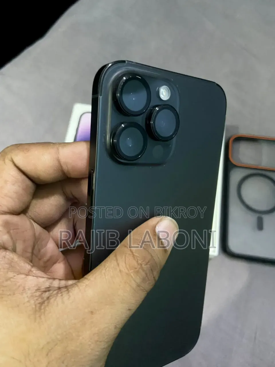 অ্যাপল আইফোন ১৪ প্রো ম্যাক্স ২৫৬ জিবি ব্ল্যাক