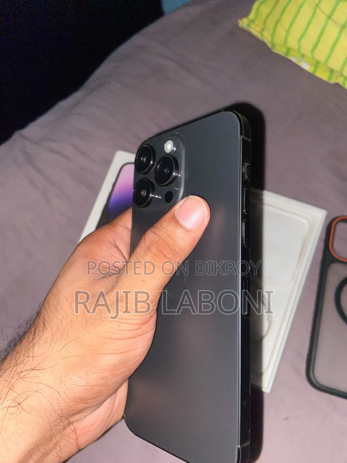 অ্যাপল আইফোন ১৪ প্রো ম্যাক্স ২৫৬ জিবি ব্ল্যাক