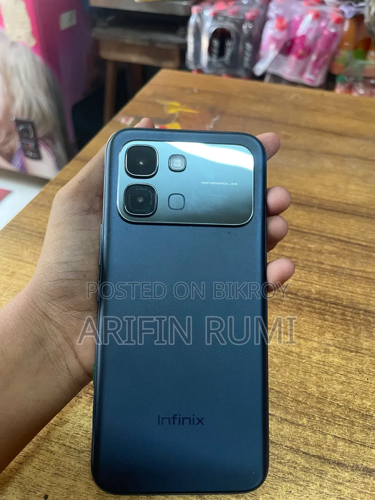 ইনফিনিক্স নোট এজ ১২৮ জিবি ব্ল্যাক