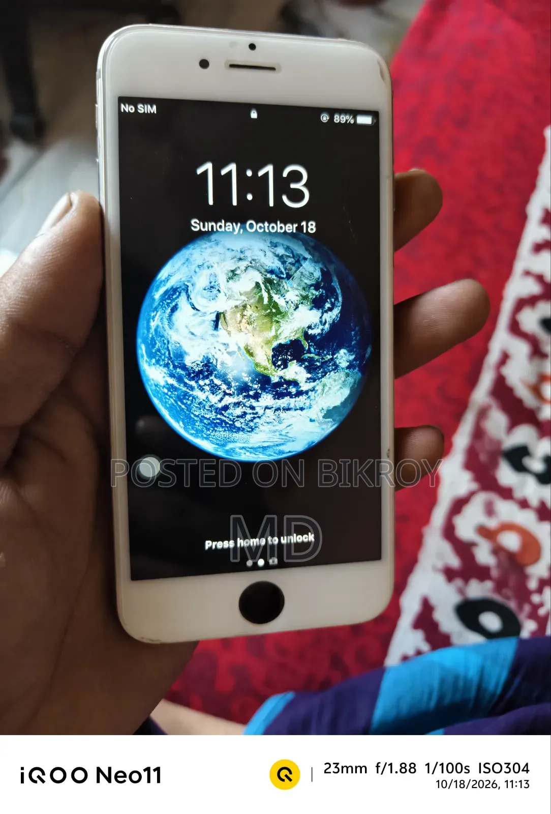 অ্যাপল আইফোন ৬ ৬৪ জিবি সাদা