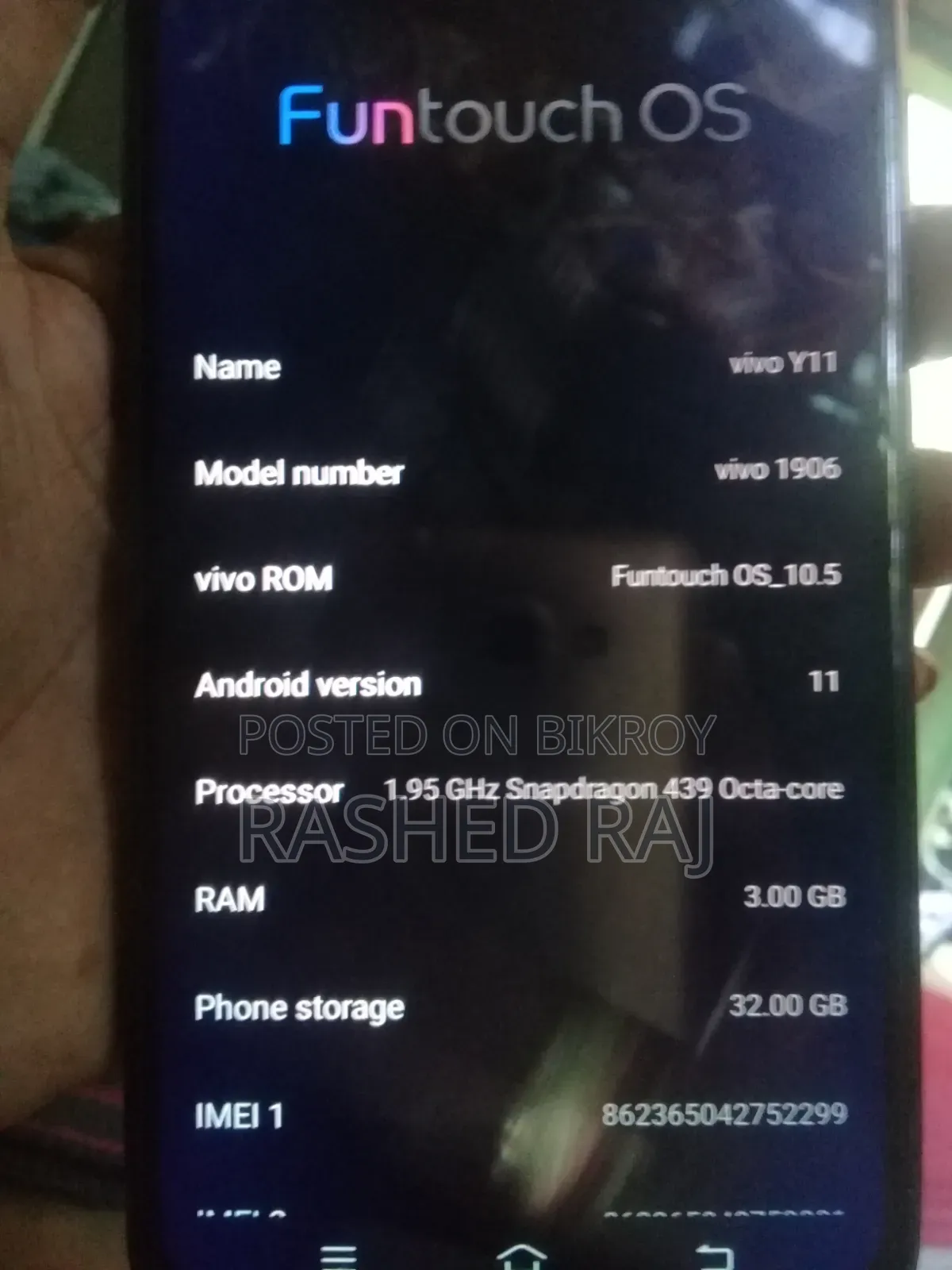 Vivo Y11 32 GB Red