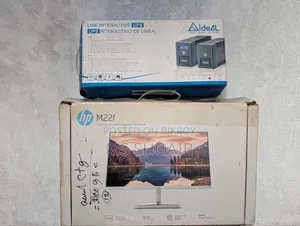 HP M22f 22" and Ideal Ups 650va