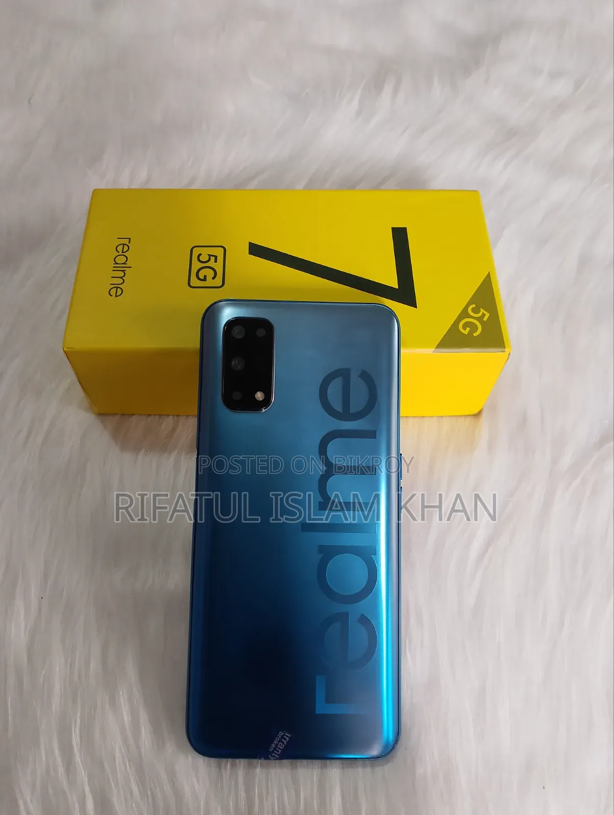 New Realme 7 5G 128 GB Blue