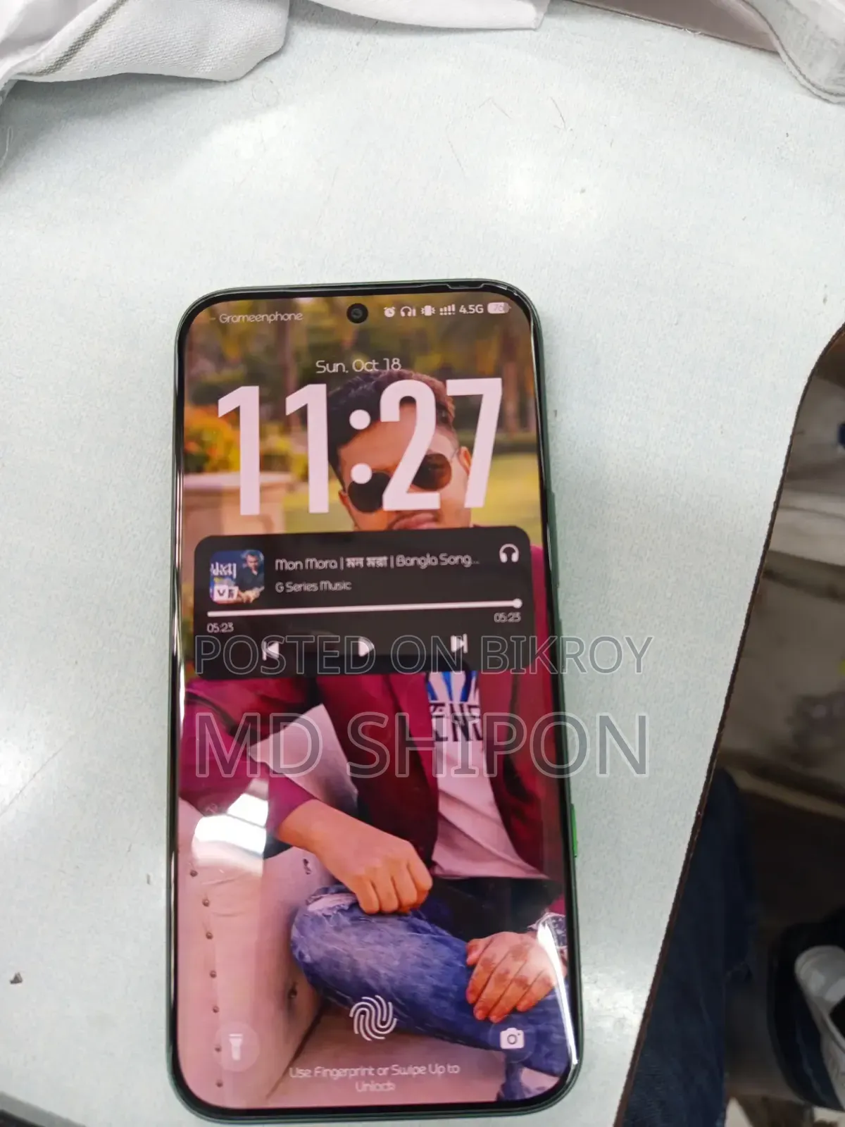 নতুন ইনফিনিক্স নোট এজ ১২৮ জিবি গ্রিন