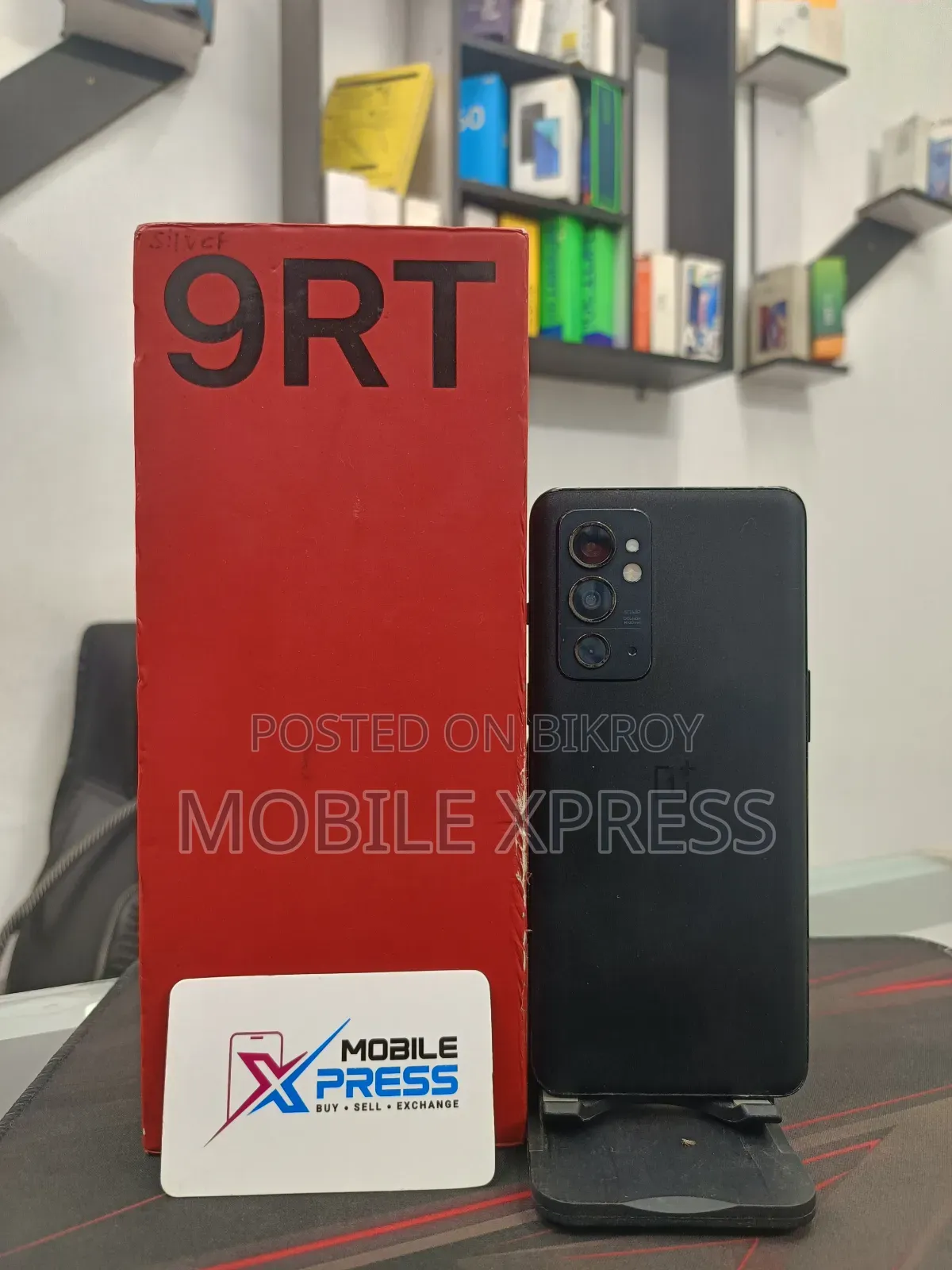 ওয়ানপ্লাস ৯আরটি ৫জি ২৫৬ জিবি ব্ল্যাক