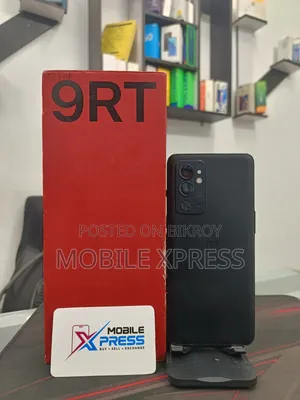 ওয়ানপ্লাস ৯আরটি ৫জি ২৫৬ জিবি ব্ল্যাক