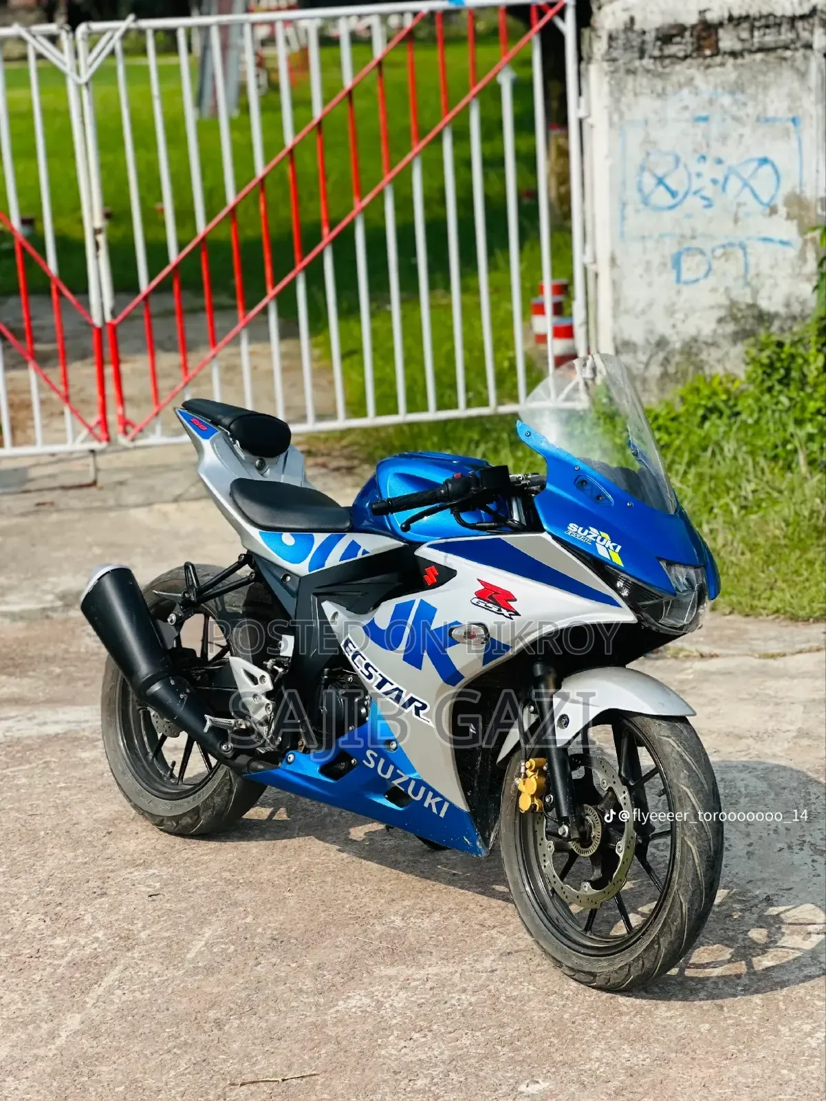 Suzuki GSX-R 2021 Blue