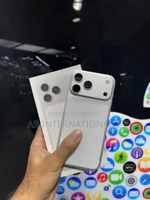 অ্যাপল আইফোন ১৭ প্রো ম্যাক্স ২৫৬ জিবি সিলভার