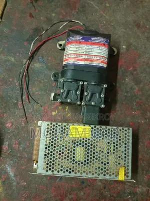 Double Motor Pump 12v to 18v DC High