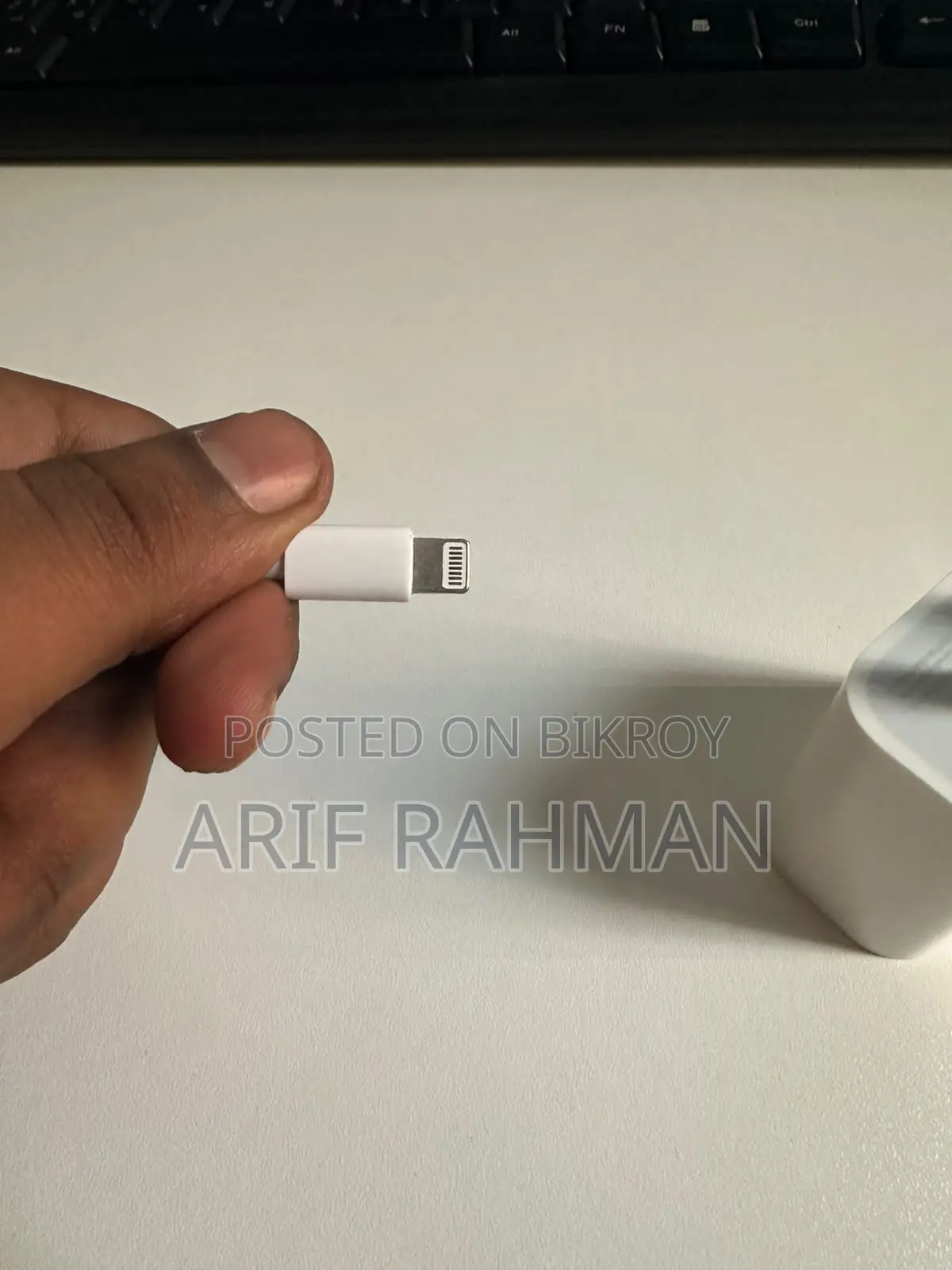 Apple 20 Watt 2 Pin Adapter With Cable