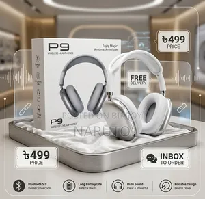 P9 Wireless Headphone — Premium Quality & Clear Sound!