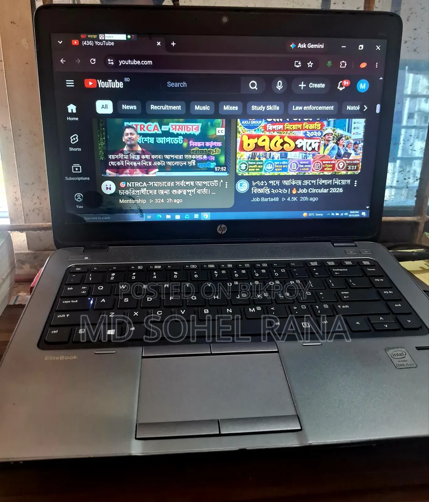 Laptop HP EliteBook 840 G1 8GB Intel Core i5 SSHD+SSD 640GB