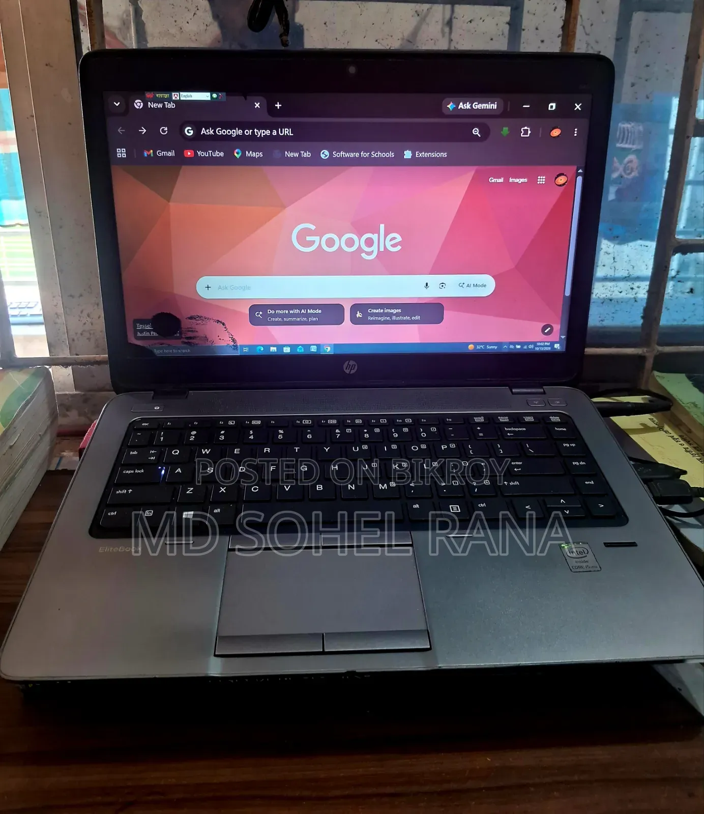 Laptop HP EliteBook 840 G1 8GB Intel Core i5 SSHD+SSD 640GB