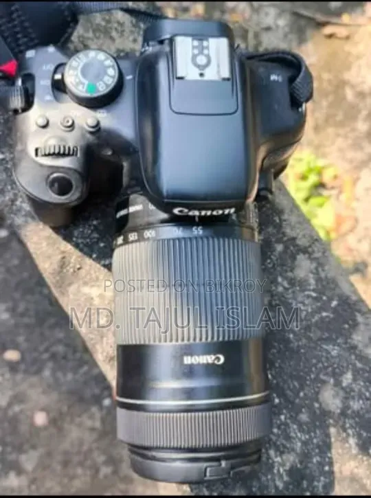 Canon 750D With Canon 55-250 Zoom Lens