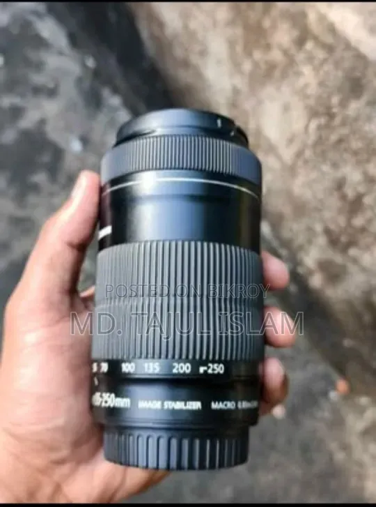 Canon 750D With Canon 55-250 Zoom Lens
