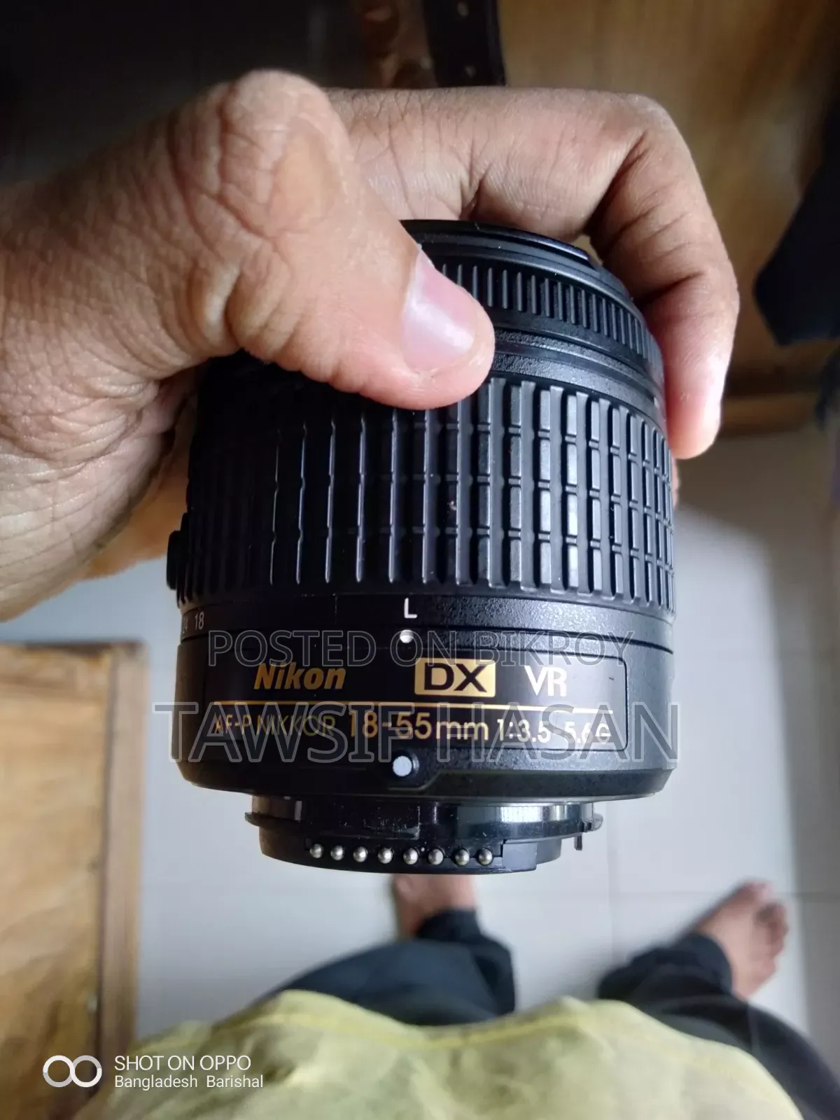 Original Nikon AF-P DX 18-55mm VR Camera Lens