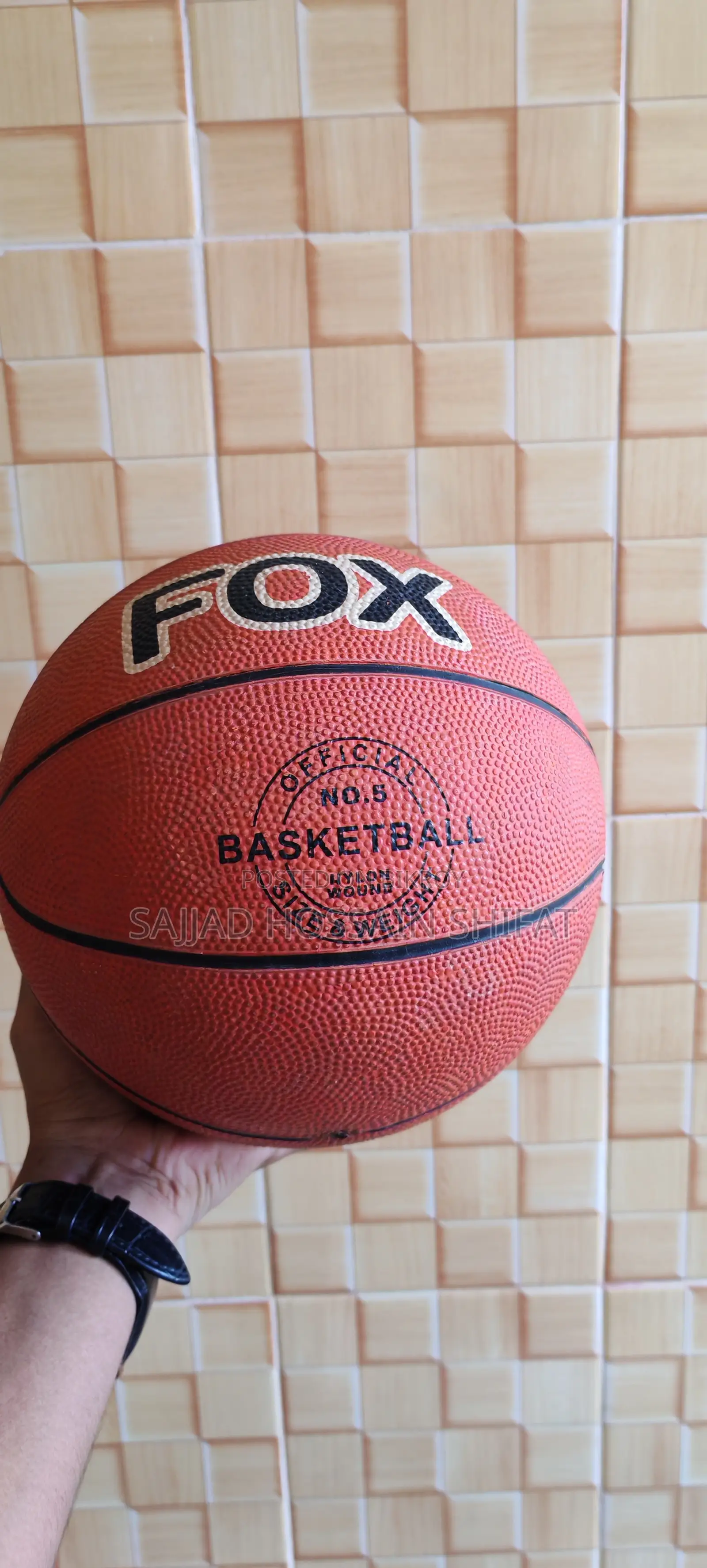 Fox International Size-5 Basketball.