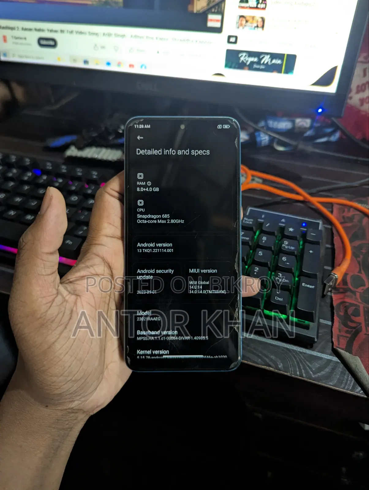 Xiaomi Redmi Note 12 128 GB Blue