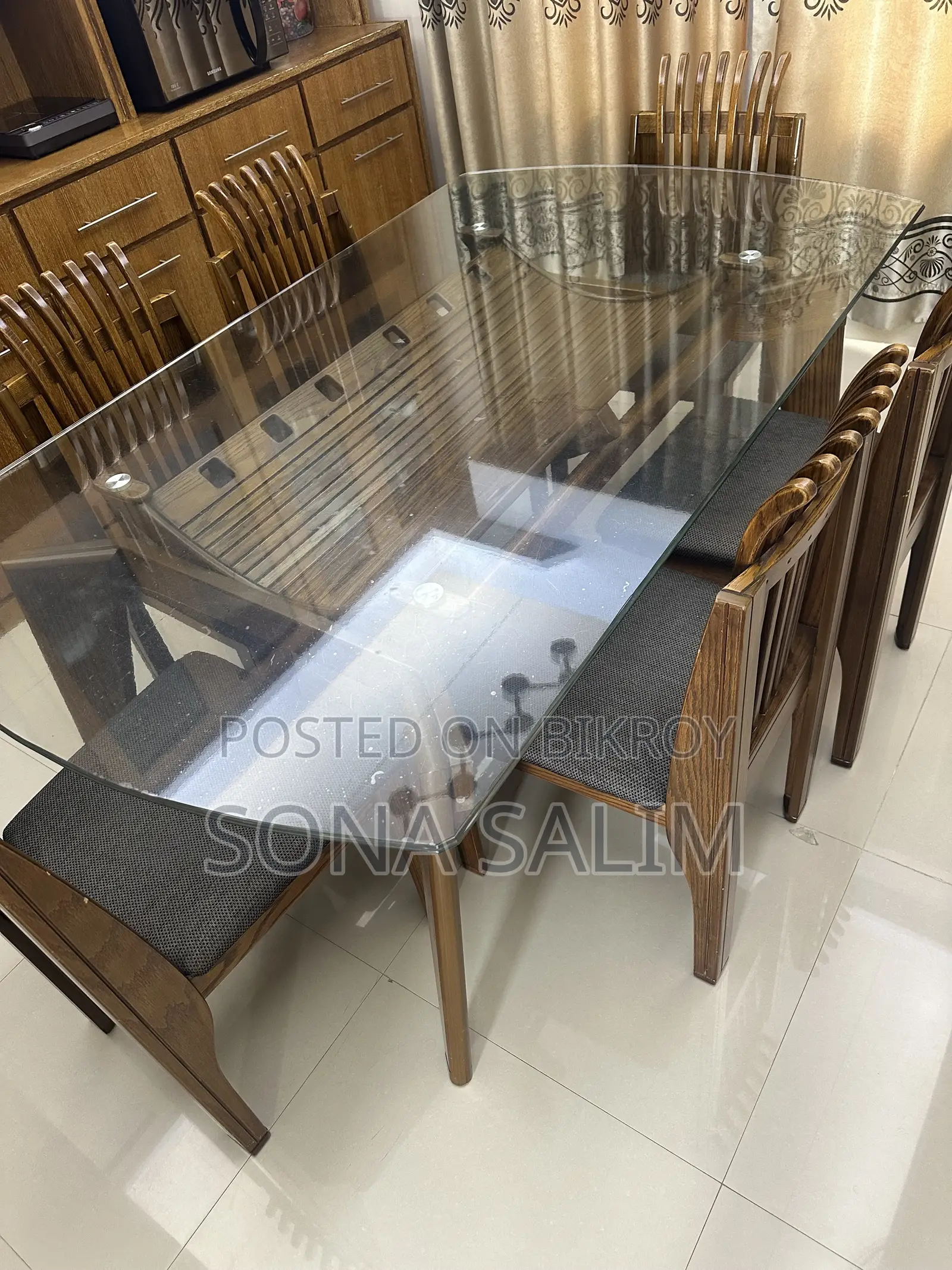 6 Seater Dining Table