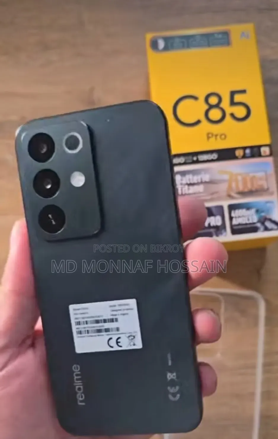 New Realme C85 Pro 128 GB Gray