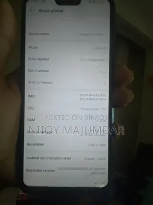 Huawei Y9 2019 64 GB Rose Gold