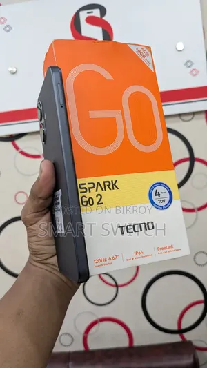 টেকনো স্পার্ক গো ২ ৬৪ জিবি ব্ল্যাক