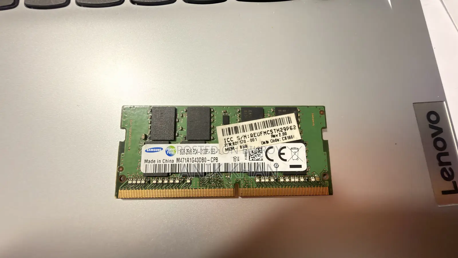 8GB 2400 Bus DDR4 Laptop RAM