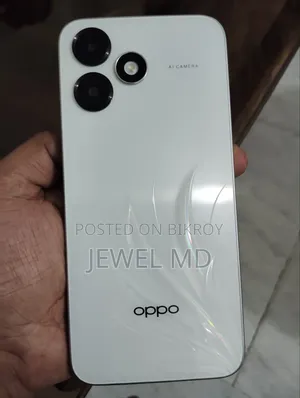 New Oppo A6c 128 GB White