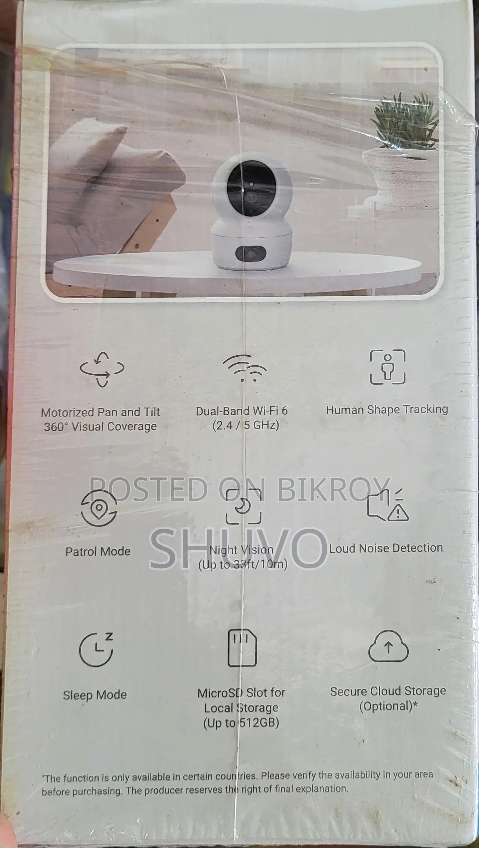 EZVIZ H7c Dual Wi-Fi Dome IP Camera (4.0MP+4.0MP)