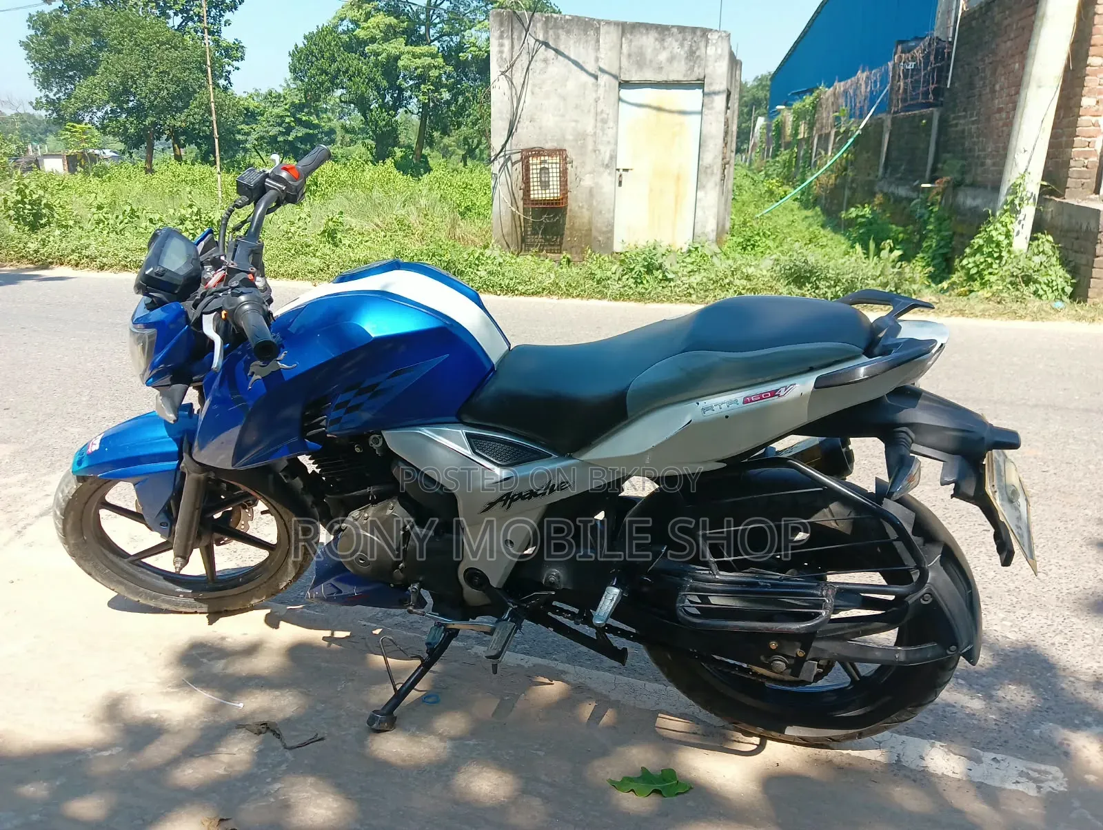 টিভিএস আপাচে ১৬০ ৪ভি ২০২০ ব্লু