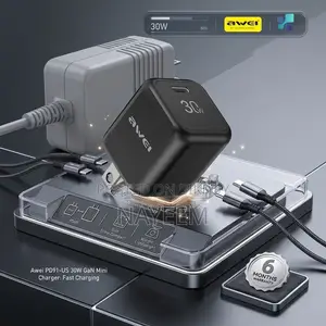 Awei PD91-US 30W GaN Mini Charger: Fast Charging