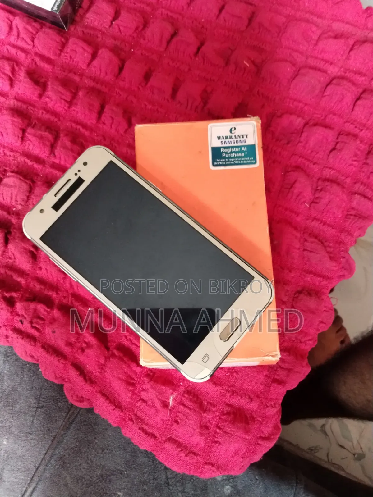 Samsung Galaxy J5 8 GB Rose Gold