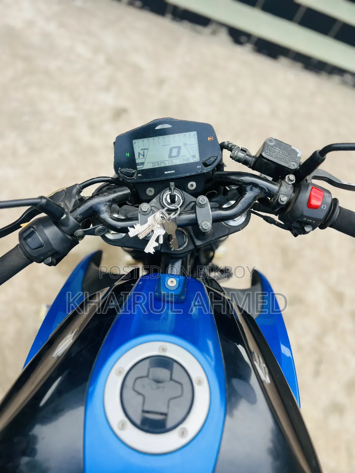 সুজুকি জিক্সার ২০২১ নীল