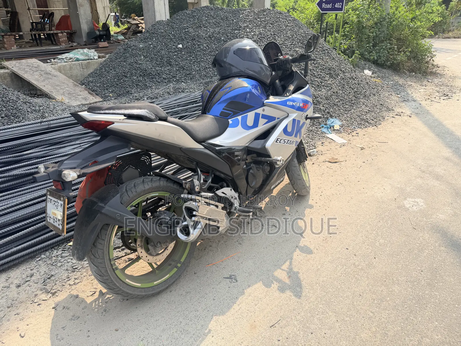 Suzuki Gixxer SF 2024 Blue
