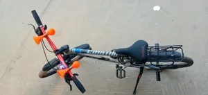 এটি একটি মডিফাইড/কাস্টমাইজড মাউন্টেন বাইক (Mtb)। এতে ফ্রন্ট সাসপেনশন