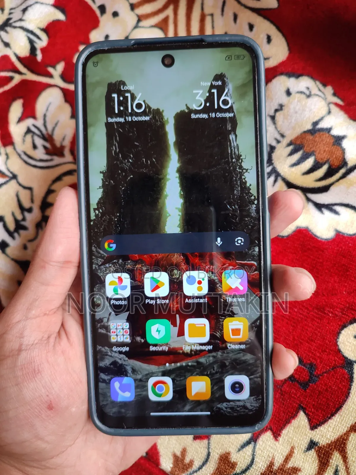 Xiaomi Redmi Note 9 Pro Max 128 GB Blue