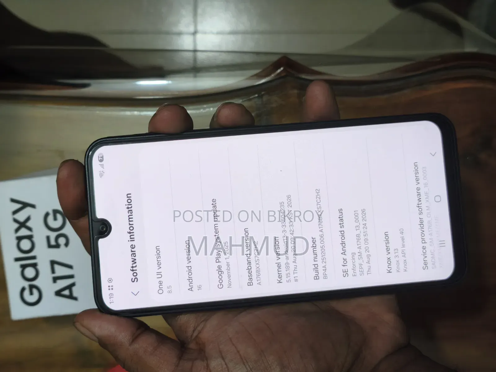 Samsung Galaxy A17 5G 256 GB Black