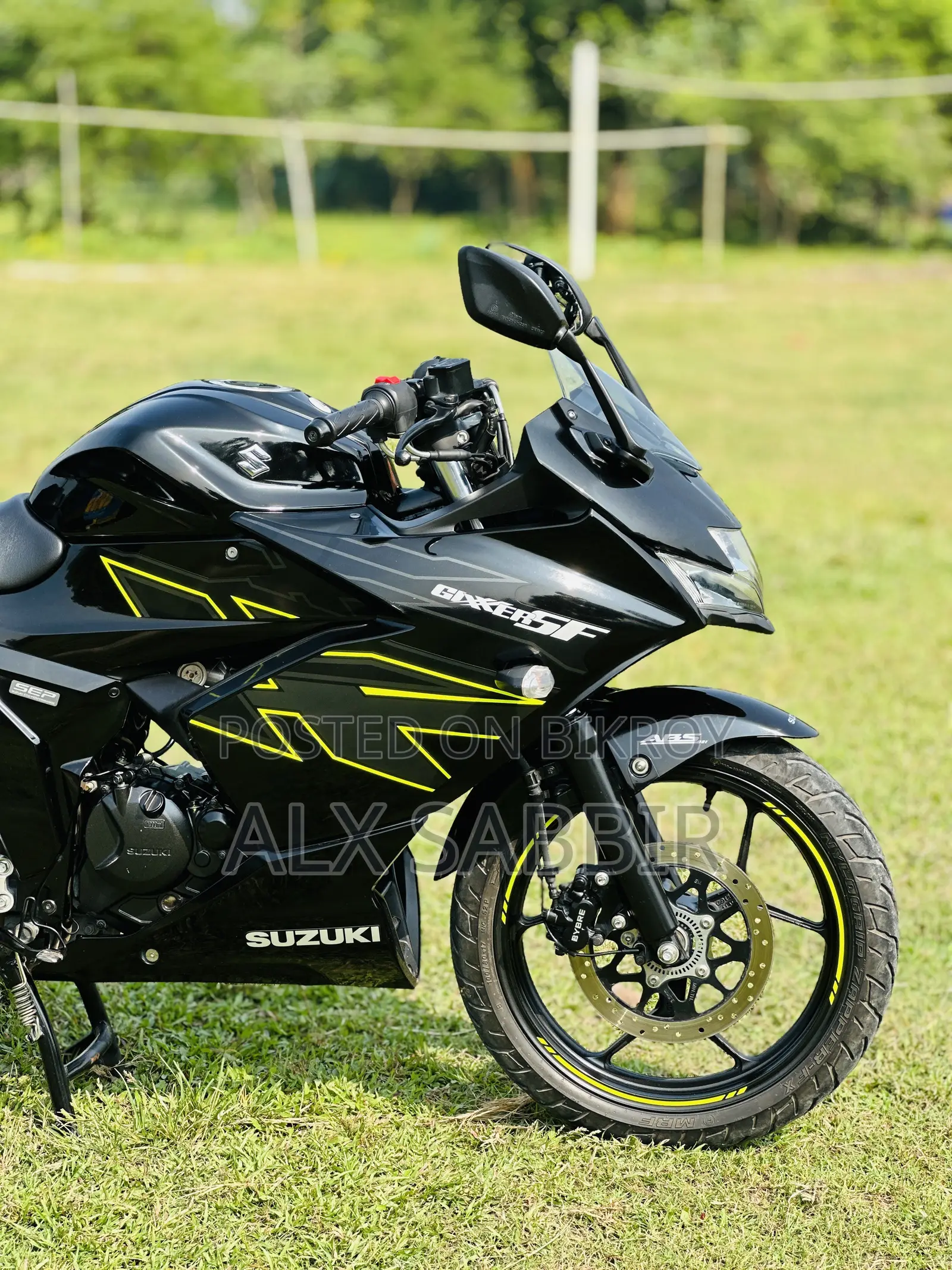 New Suzuki Gixxer SF 2025 Black