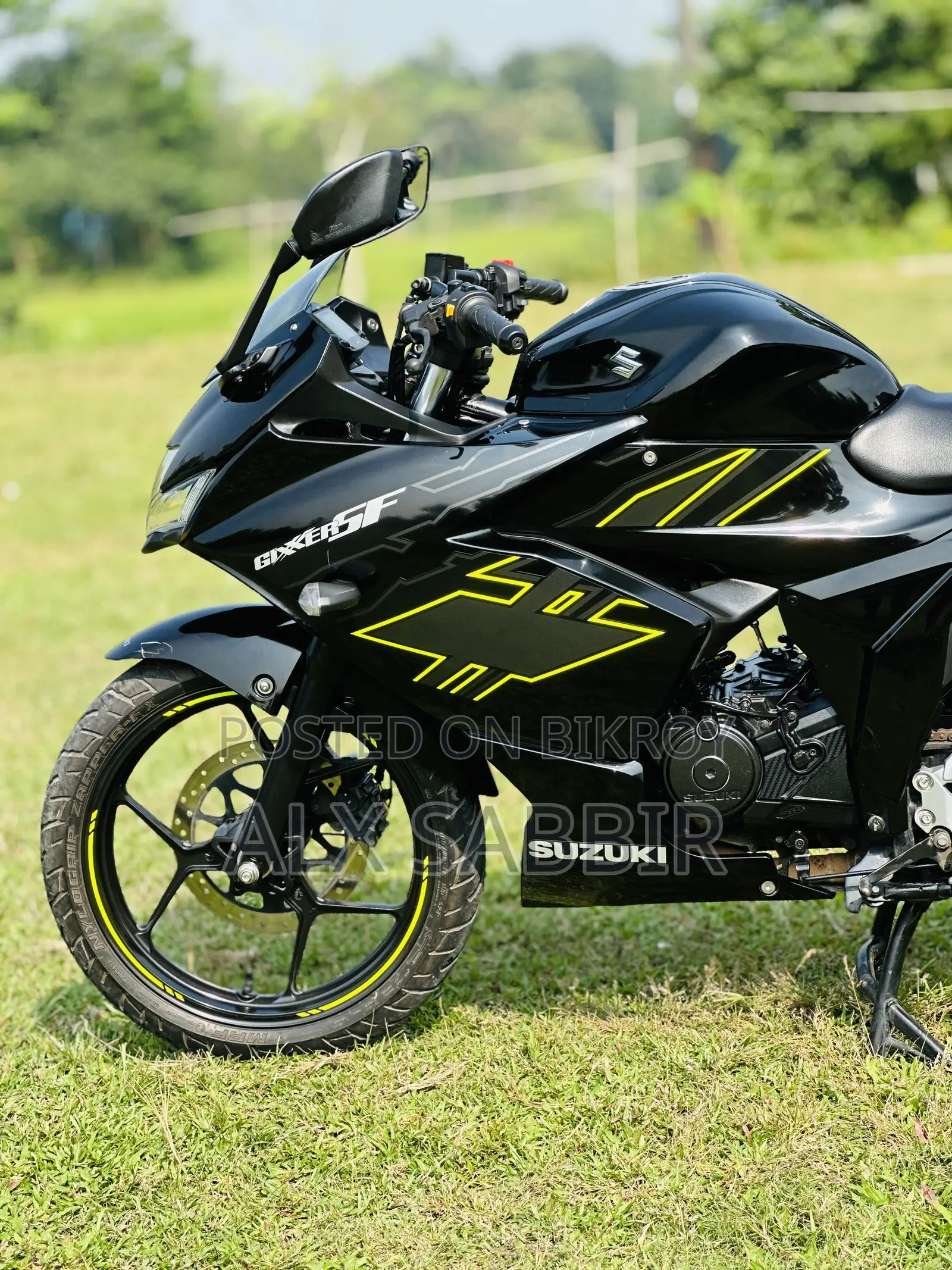 New Suzuki Gixxer SF 2025 Black