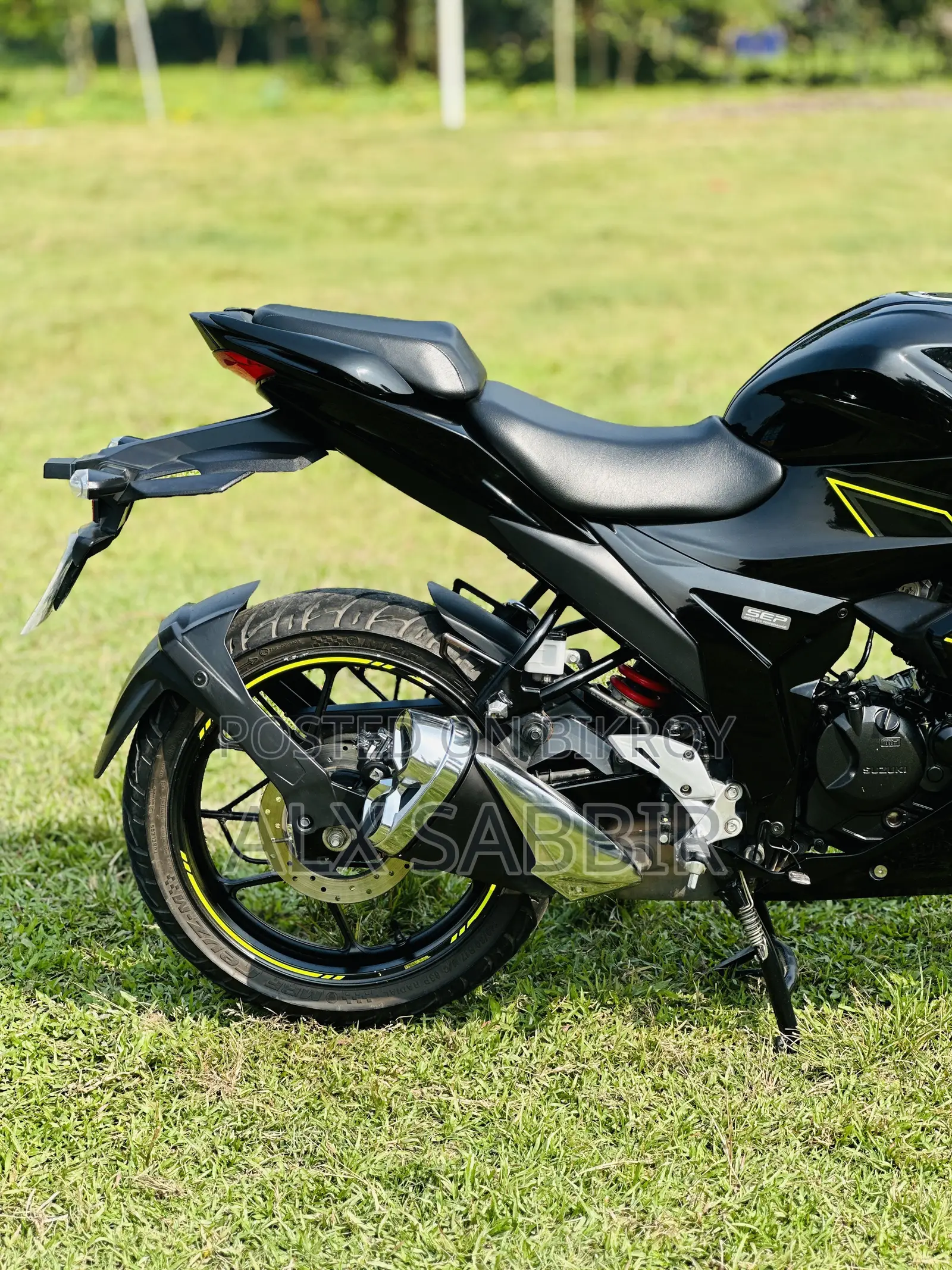 New Suzuki Gixxer SF 2025 Black