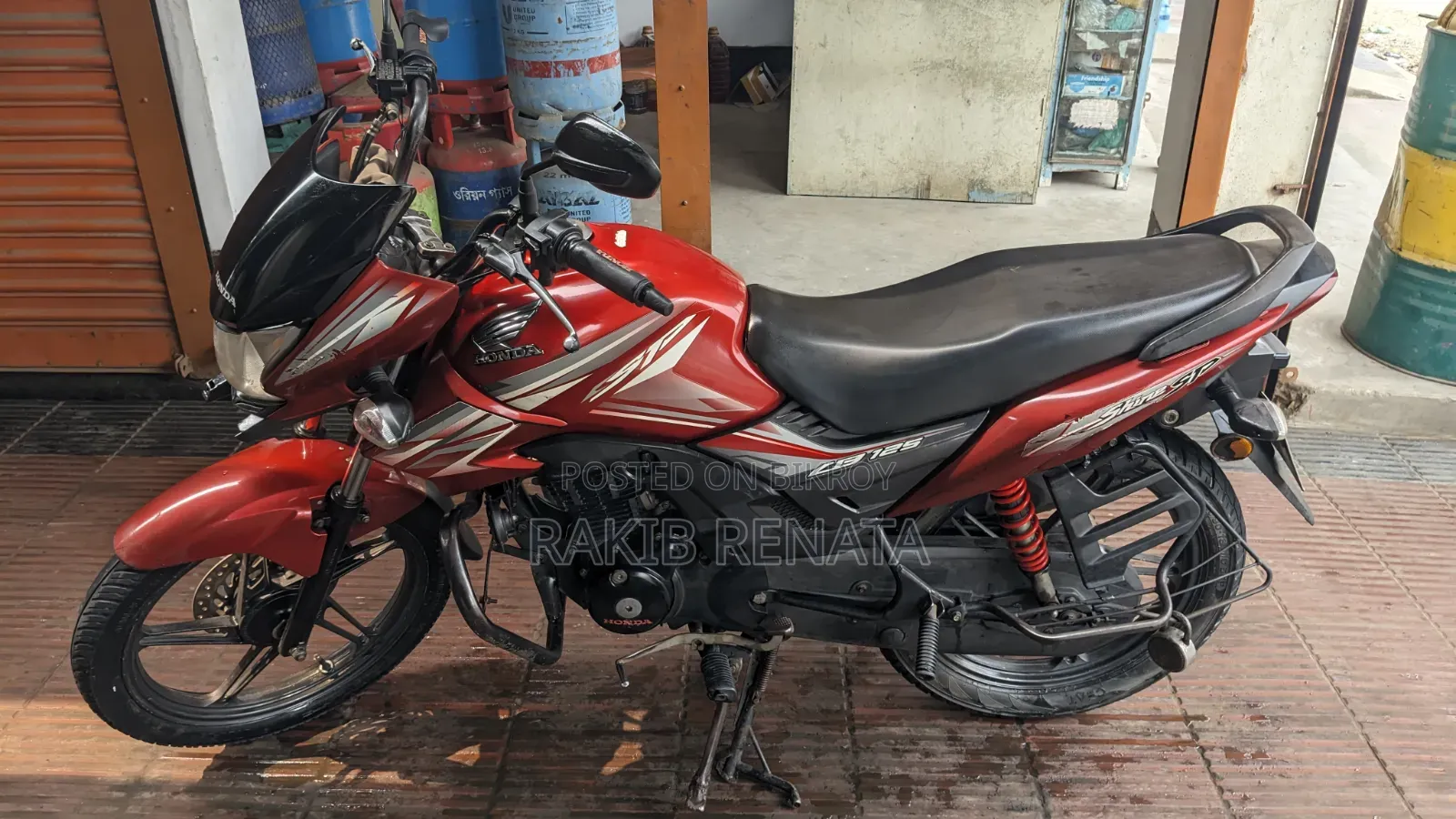 Honda Shine SP 2020 Red