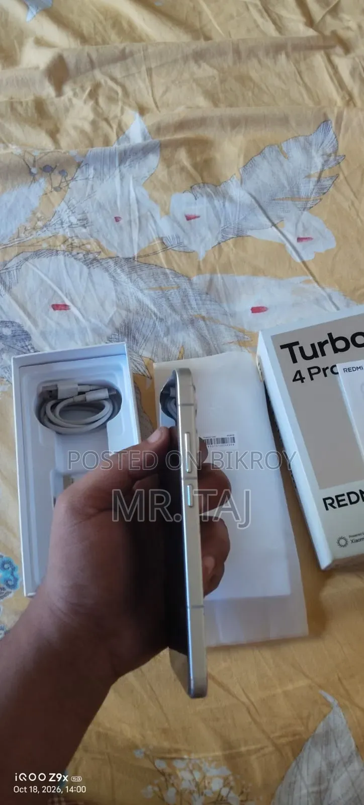 Xiaomi Redmi Turbo 4 Pro 256 GB White